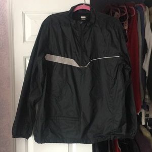 Black nike windbreaker